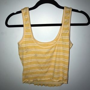 🌼3/$30🌼 Yellow Striped Tank